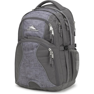 image:imageHigh Sierra Swerve Laptop Backpack Black One SizeSlateWoolly Weave