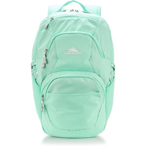 image:imageHigh Sierra Swoop Backpack Travel or Work Bookbag with tablet sleeve One Size FLORALSOFT PINKBright Mint