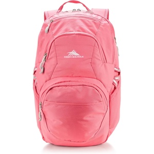 image:imageHigh Sierra Swoop Backpack Travel or Work Bookbag with tablet sleeve One Size FLORALSOFT PINKThrift Pink