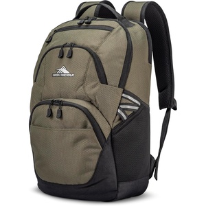 image:imageHigh Sierra Swoop Backpack with Laptop Pocket  Tablet Sleeve Fits most 17 Laptops 30L BlackOlive