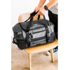image:imageHigh Sierra 22 Wheeled Rolling Duffle Bag Lightweight and Durable Weekender Travel Duffle bag with Recessed telescoping pull handle 50L Capacity Steel GreyMercury