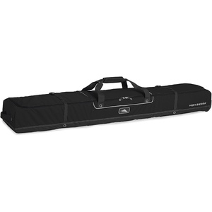image:imageHigh Sierra Deluxe Whld Double Ski Bag Ski Bag Green Gray PlaidBlackBlack